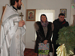 Первая литургия на Рождество Христово в с. Радченское