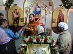 Православных женщин поздравили в храме Рождества Богородицы г. Россоши