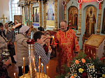 В Светлое Христово Воскресение в Казанском храме была совершена великая вечерня