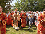 Глава Россошанской епархии возглавил Божественную литургию в престольный  праздник храма св. мч. Иоанна Воина г. Богучара