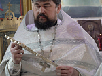 Епископ Дионисий совершил Божественную литургию в Александро-Невском храме города Калач