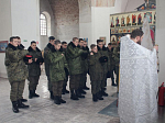 В храме Иоанна Богослова с. Гороховка кадеты молитвенно почтили память всех невинно убиенных казаков в годы террора