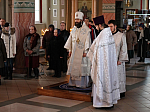 В субботу первой седмицы Великого поста епископ Россошанский и Острогожский Андрей совершил Божественную литургию святителя Иоанна Златоуста