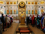 Преосвященнейший Андрей, епископ Россошанский и Острогожский совершил Божественную литургию в Неделю сыропустную