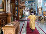 В прощеное воскресенье Глава Воронежской митрополии возглавил служение Божественной литургии в Благовещенском кафедральном соборе