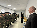 В Острогожском филиале Горожанского казачьего кадетского корпуса прошел мастер-класс по выпечке "жаворонков"
