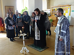 В Свято-Мирофановском храме совершена литургия Преждеосвященных Даров