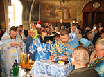 Престольный праздник на приходе Преображенского храма Острогожска