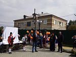 В совхозе Россошанском прошел митинг, посвященный открытию памятника героям ВОВ
