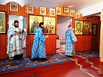 Отдание праздника Богоявления в Покровском храме с. Лозовое