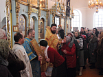 Прощеное воскресенье в Казанском храме Каменки