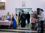 Епископ Россошанский и Острогожский Андрей принял участие в мастер-классе по изготовлению «жаворонков»