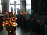 В пятницу 2 – й седмицы Великого поста Преосвященнейший епископ Андрей совершил Литургию Преждеосвященных Даров