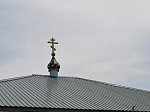 В День Святой Троицы в Елизаветовке завершили работы по замене кровли и по установлению купола с крестом на молитвенном доме