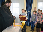 Детям рассказали о церковнославянском алфавите