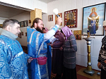 В Лозовом молитвенно встретили праздник Сретения Господня