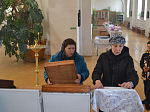 В Великую Субботу в Свято-Митрофановском храме совершили Божественную литургию святителя Василия Великого