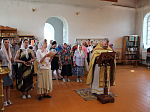 Воскресное богослужение в Казанском храме