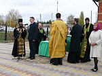 Глава Россошанской епархии совершил Чин освящения колоколов для строящегося храма
