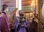Правящий Архиерей совершил литургию св. Василия Великого в Ильинском кафедральном соборе
