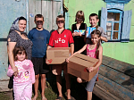 В село Сончино Ольховатского благочиния прибыла гуманитарная помощь