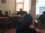 Настоятель Александро-Невского храма встретился с воспитанниками кадетского класса