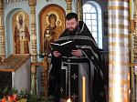 В Казанском храме совершили Утреню Субботы с чином погребения Плащаницы