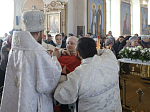 Епископ Дионисий посетил с архипастырским визитом город Богучар