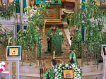 В день празднования Святой Живоначальной Троицы епископ Андрей совершил Божественную литургию в Ильинском соборе