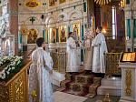 Архиерейское богослужение в Свято-Ильинском кафедральном соборе г. Россошь