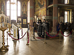 Божественная литургия Преждеосвященных даров совершена в Свято-Ильинском кафедральном соборе