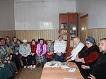 Священнослужитель посетил Россошанское отделение Всероссийского общества слепых