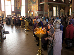 Торжественное богослужение в день празднования Благовещения Пресвятой Богородицы