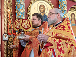 Глава Воронежской митрополии возглавил богослужение в Воскресенском храме в день престольного праздника