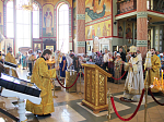 Преосвященнейший епископ Андрей совершил Литургию в главном соборе епархии