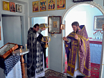 В селе Ольховатка совершили Литургию Преждеосвященных Даров