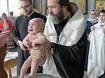 Архипастырь совершил в кафедральном соборе Крещальную литургию