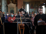 В Великую среду в Ильинском кафедральном соборе совершили Таинство Соборования