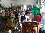Престольный праздник в Троицком храме села Белогорье