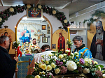 Соборное богослужение в храме  Рождества Пресвятой Богородицы