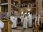 В праздник Преображения Господня епископ Россошанский и Острогожский Андрей совершил Божественную литургию в Ильинском кафедральном соборе
