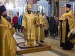 Епископ Россошанский и Острогожский Андрей совершил Всенощное бдение в Ильинском соборе г. Россошь