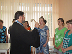 Священник посетил роддом г.Павловска