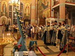 Архиерейское богослужение в канун двунадесятого праздника Успения Пресвятой Владычицы нашей Богородицы и Приснодевы Марии