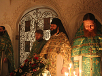Глава Россошанской епархии посетил Костомаровский Спасский женский монастырь