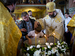 Крещальная литургия в Свято-Ильинском кафедральном соборе г. Россошь