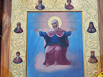 Воскресенский Белогорский монастырь встретил икону Божией Матери «Спорительница Хлебов»