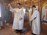 Архиерейское богослужение в день попразднства Рождества Христова