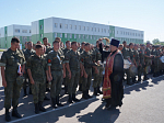 В Богучарском военном гарнизоне состоялся митинг,  посвящённый началу летнего периода обучения