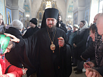 Епископ Дионисий посетил с архипастырским визитом город Богучар